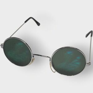 NEW 1990s ROUND Snake Hologram Sunglasses Unworn Original Vintage Glasses